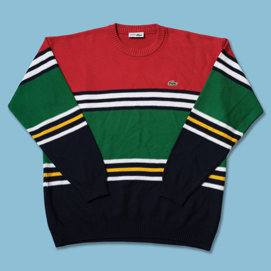Vintage Lacoste Knit Sweater XLarge
