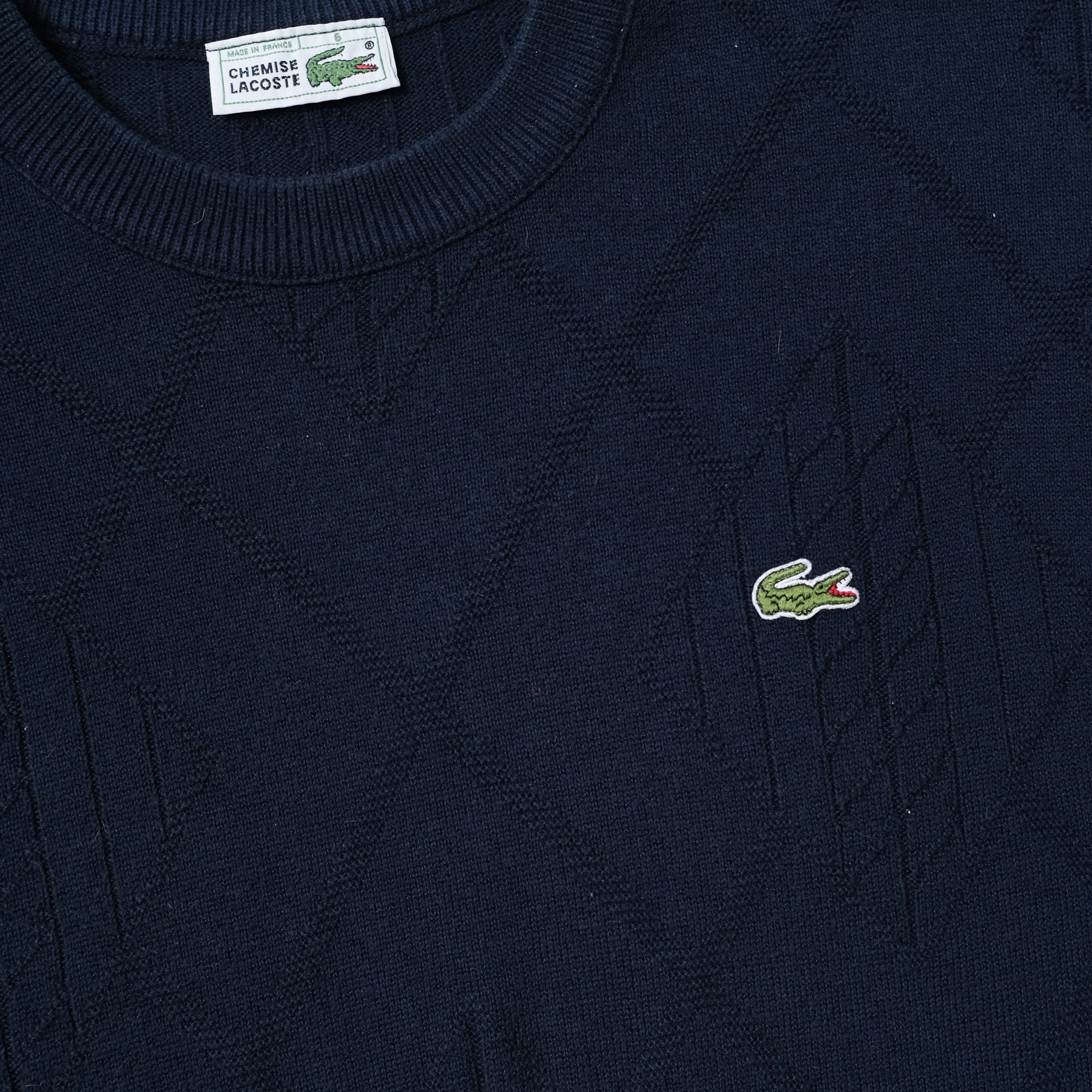 Lacoste discount jumper navy
