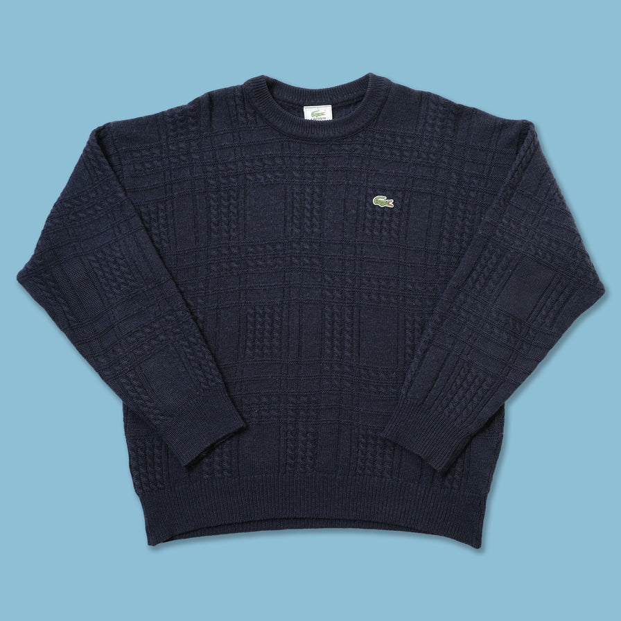 Vintage Lacoste Knit Sweater Medium