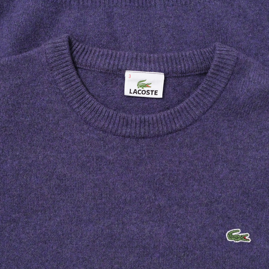 Lacoste best sale wool sweater