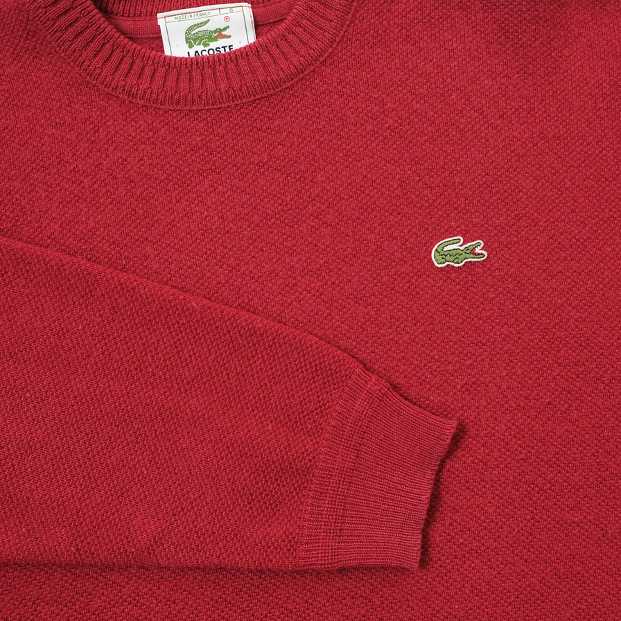 Vintage Lacoste Knit Sweater Medium