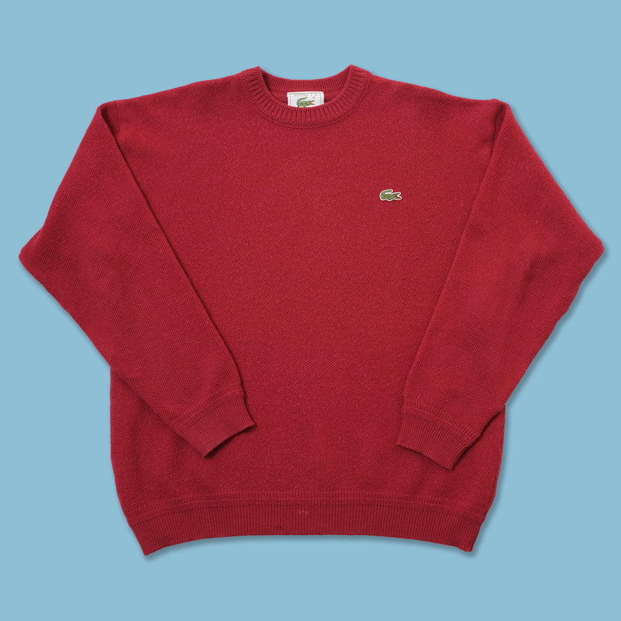 Vintage Lacoste Knit Sweater Medium