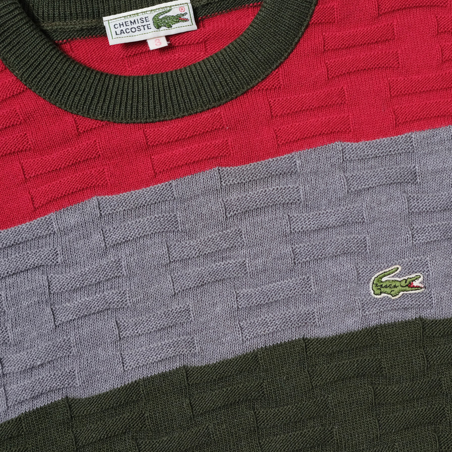 Vintage Lacoste Knit Sweater Medium / Large