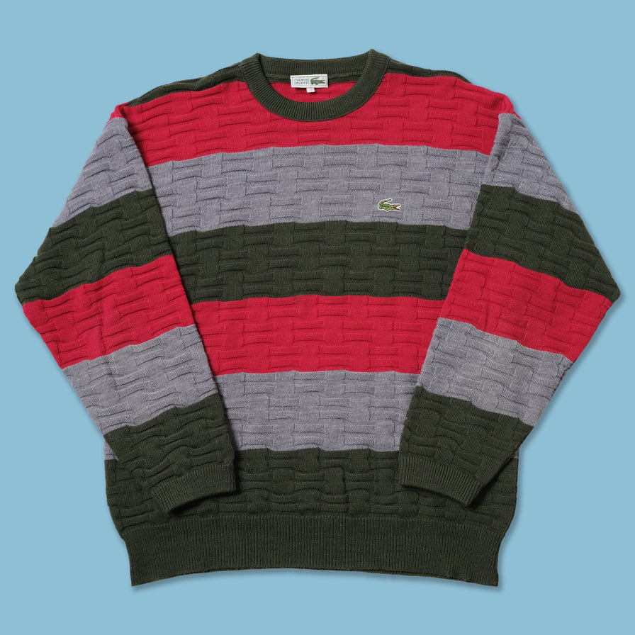Vintage Lacoste Knit Sweater Medium / Large