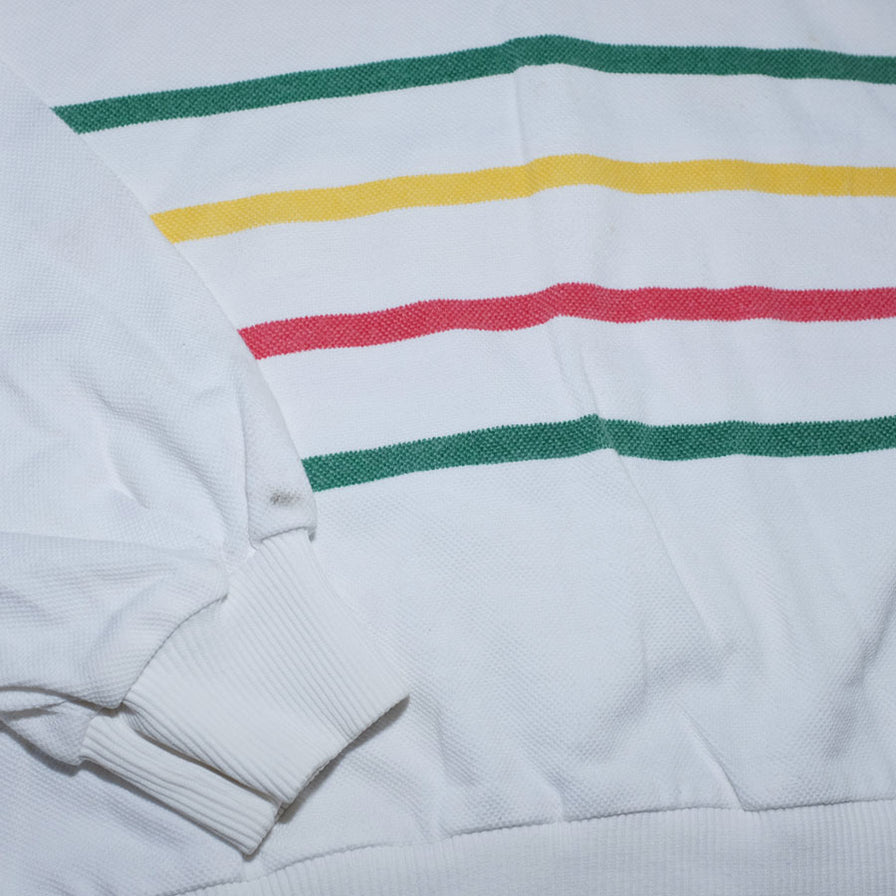 Vintage Lacoste V-Neck Sweater Medium / Large - Double Double Vintage