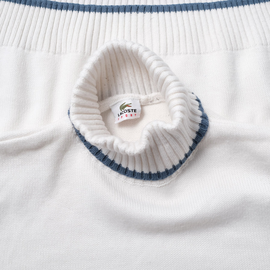 Vintage Lacoste Turtleneck Sweater Medium / Large