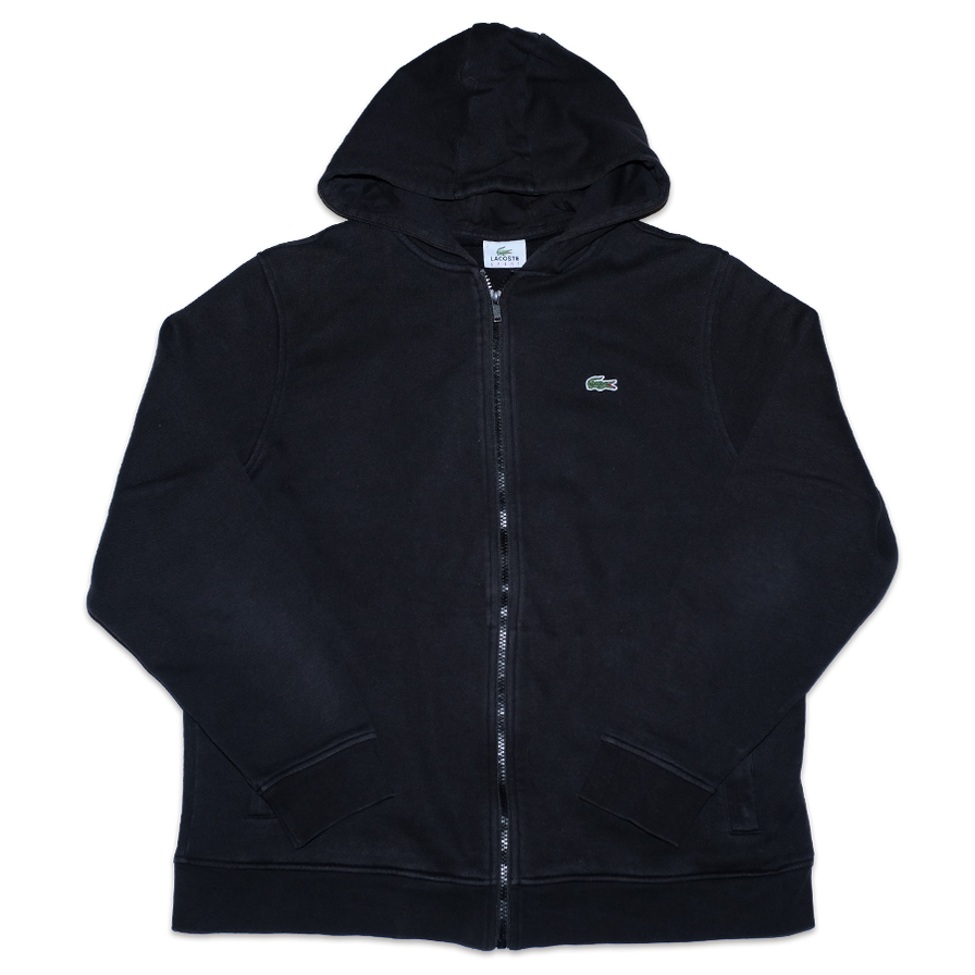 Vintage Lacoste Zip Hoody Large - Double Double Vintage