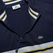 Vintage Lacoste Q-Zip Sweater Large - Double Double Vintage