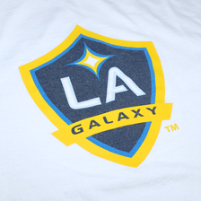 adidas LA Galaxy Logo T-Shirt Medium - Double Double Vintage