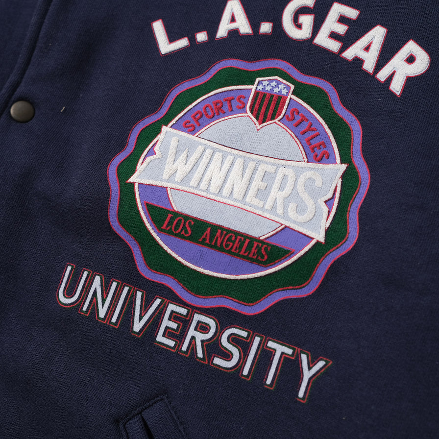 Vintage Deadstock LA Gear Cotton Bomber Jacket Medium