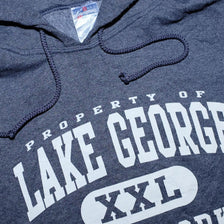 Vintage Lake George Hoody Large - Double Double Vintage