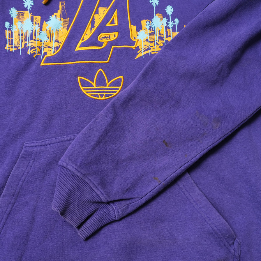 adidas Los Angeles Lakers Hoody Medium