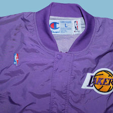 Vintage Champion Los Angeles Lakers Jacket Large