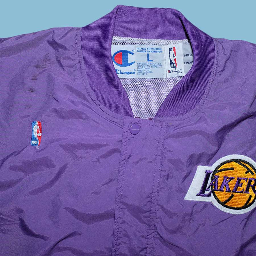 Vintage lakers hotsell championship jacket