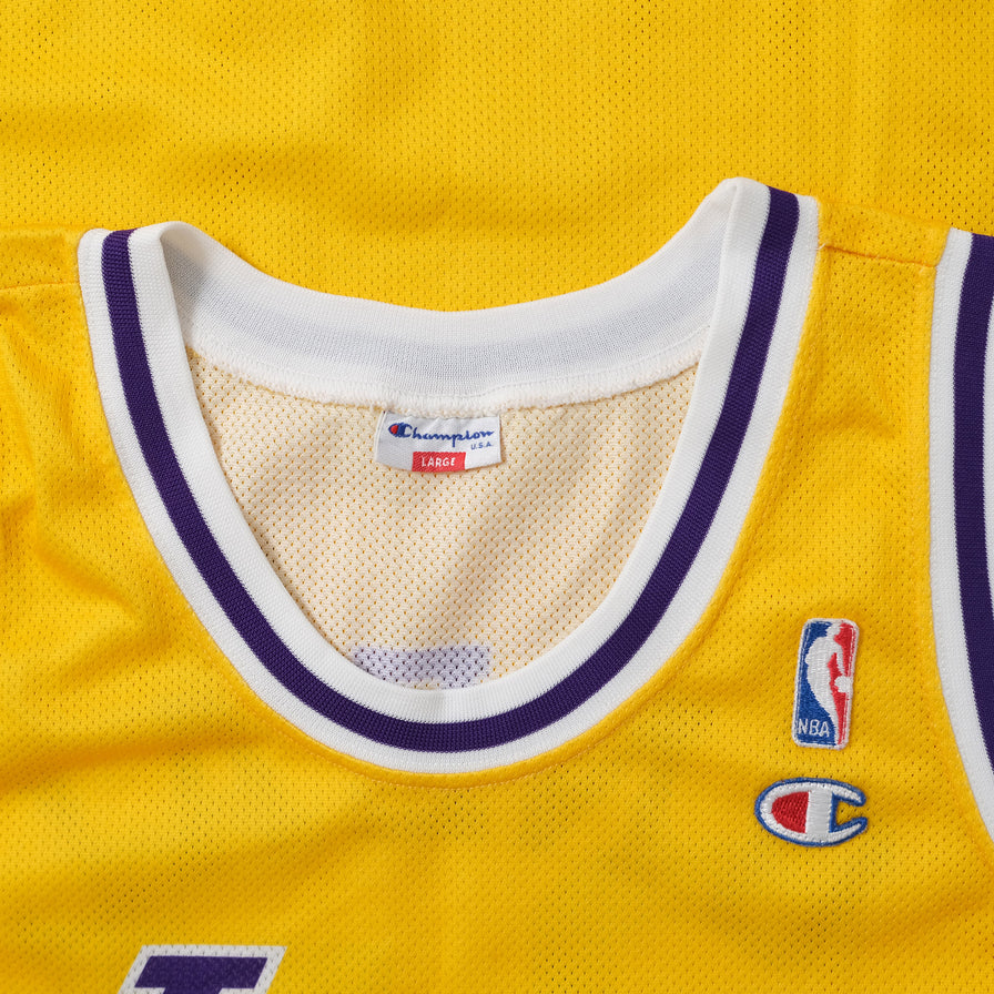 Vintage Champion Los Angeles Lakers Shaq Jersey Large