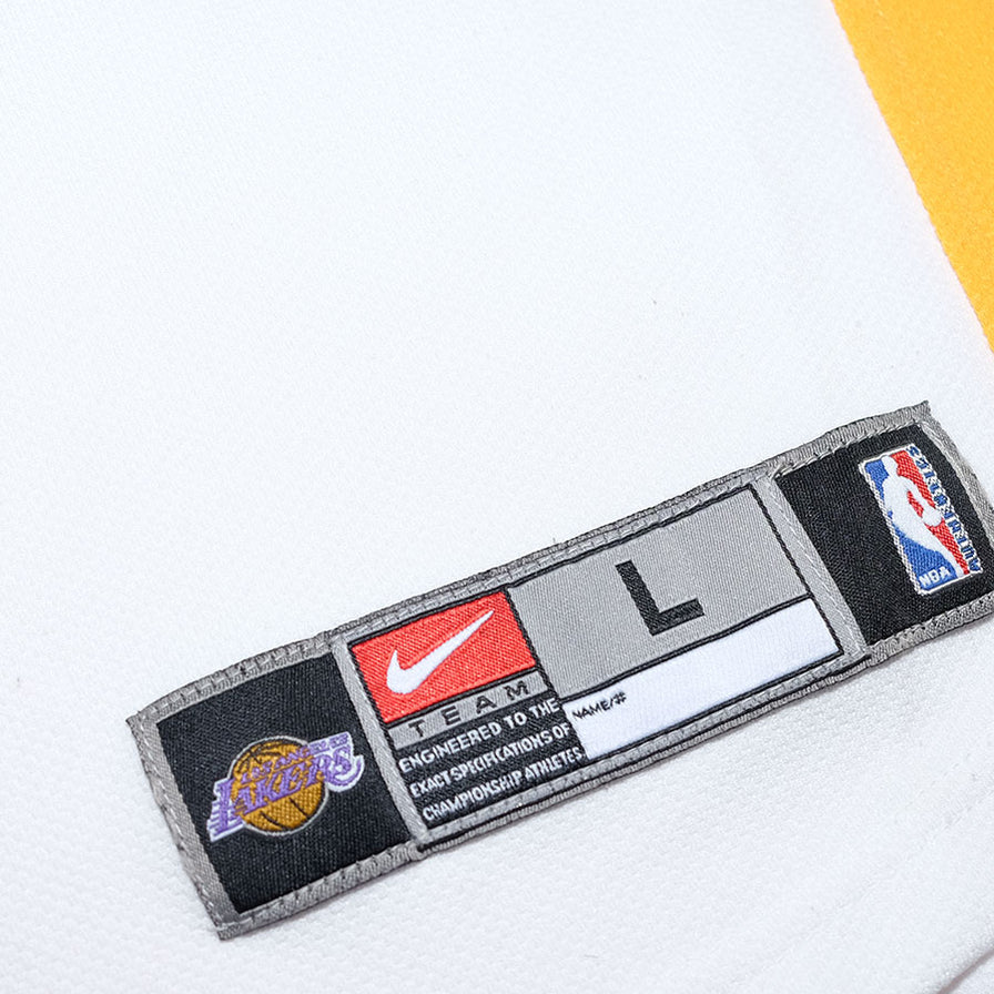 Vintage Nike L.A. Lakers Zip Shirt Medium / Large - Double Double Vintage