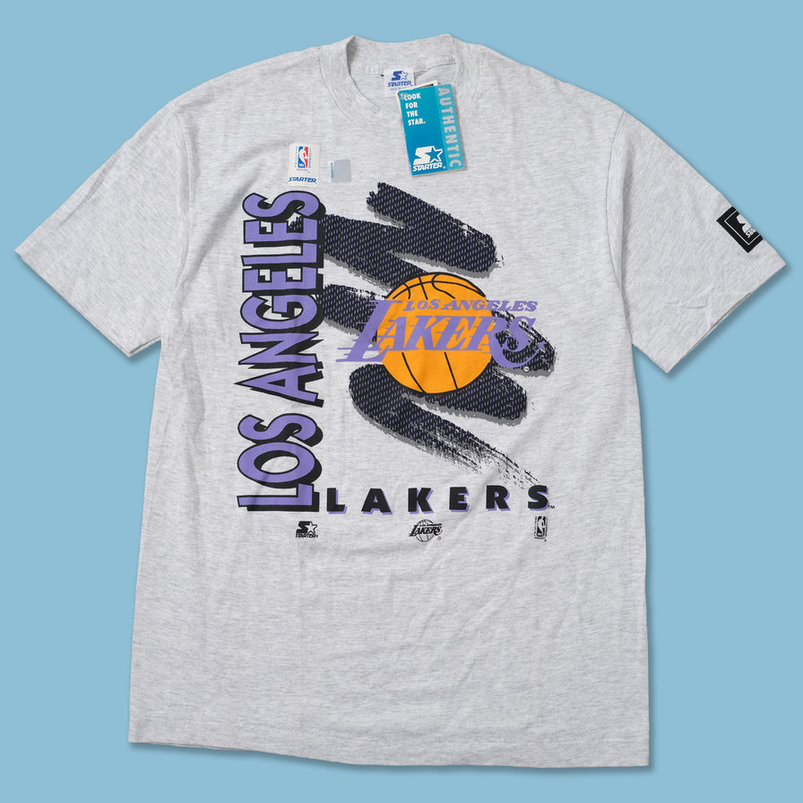 Vintage Deadstock Starter Los Angeles Lakers T-Shirt Medium