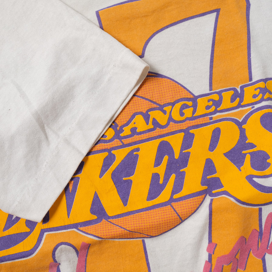 Vintage 1987 Los Angeles Lakers T-Shirt Medium