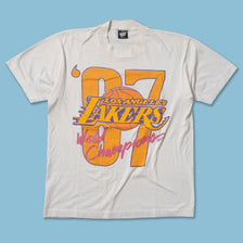 Vintage 1987 Los Angeles Lakers T-Shirt Medium