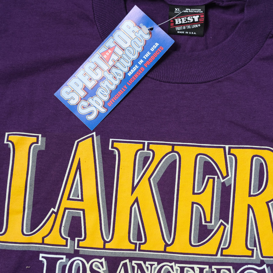 Vintage Deadstock Los Angeles Lakers T-Shirt XLarge