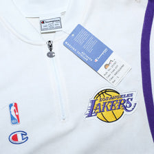 Vintage Champion Los Angeles Lakers Shooting Shirt Large - Double Double Vintage