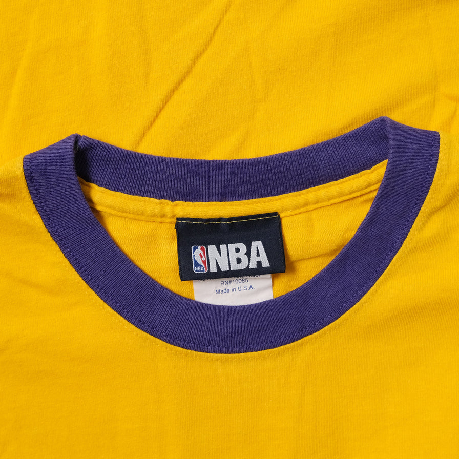 Vintage Los Angeles Lakers Ringer T-Shirt Small