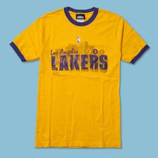 Vintage Los Angeles Lakers Ringer T-Shirt Small