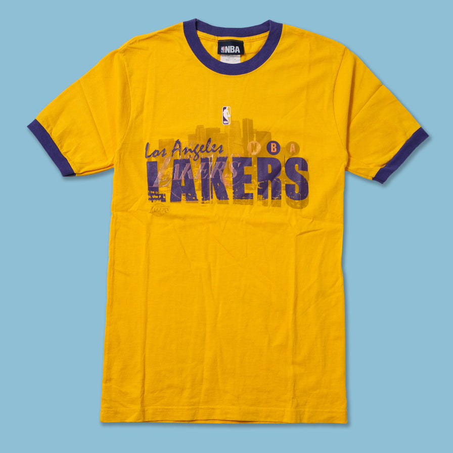Vintage Los Angeles Lakers Ringer T-Shirt Small