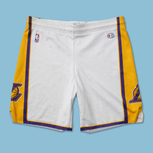 Vintage Champion Los Angeles Lakers Shorts Medium
