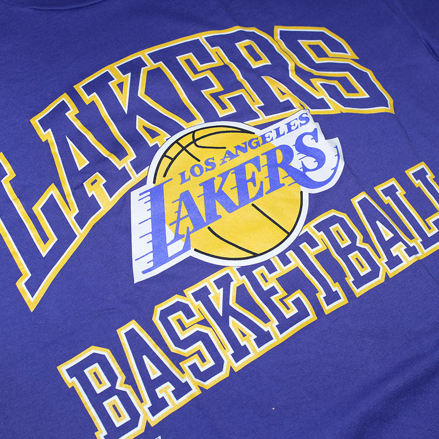 Vintage L.A. Lakers T-Shirt XLarge - Double Double Vintage