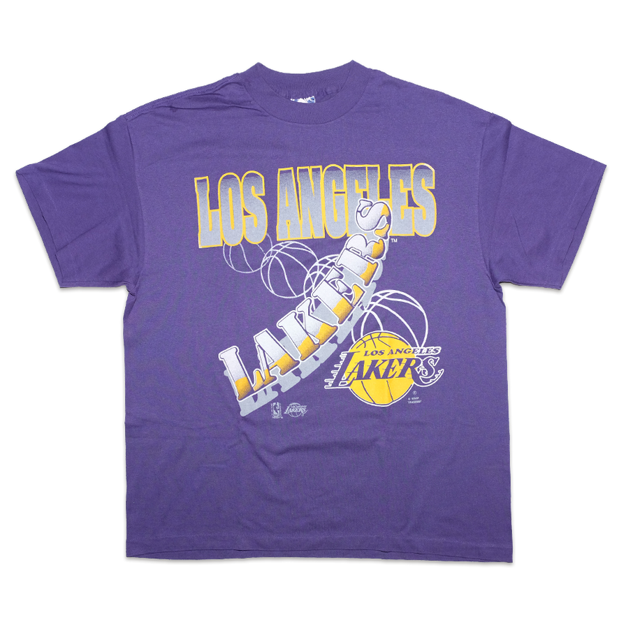 Vintage L.A. Lakers T-Shirt Large - Double Double Vintage