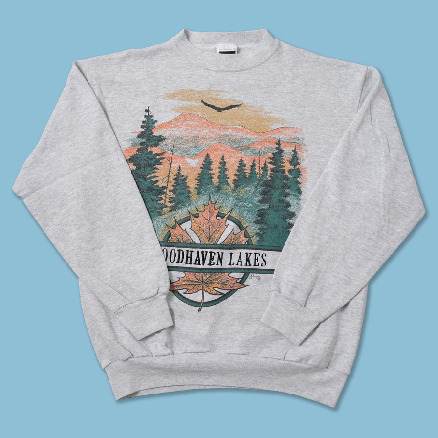 Vintage Woodhaven Lakes Sweater Large