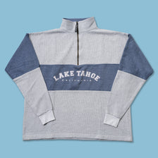 Vintage Lake Tahoe Q-Zip Sweater XLarge