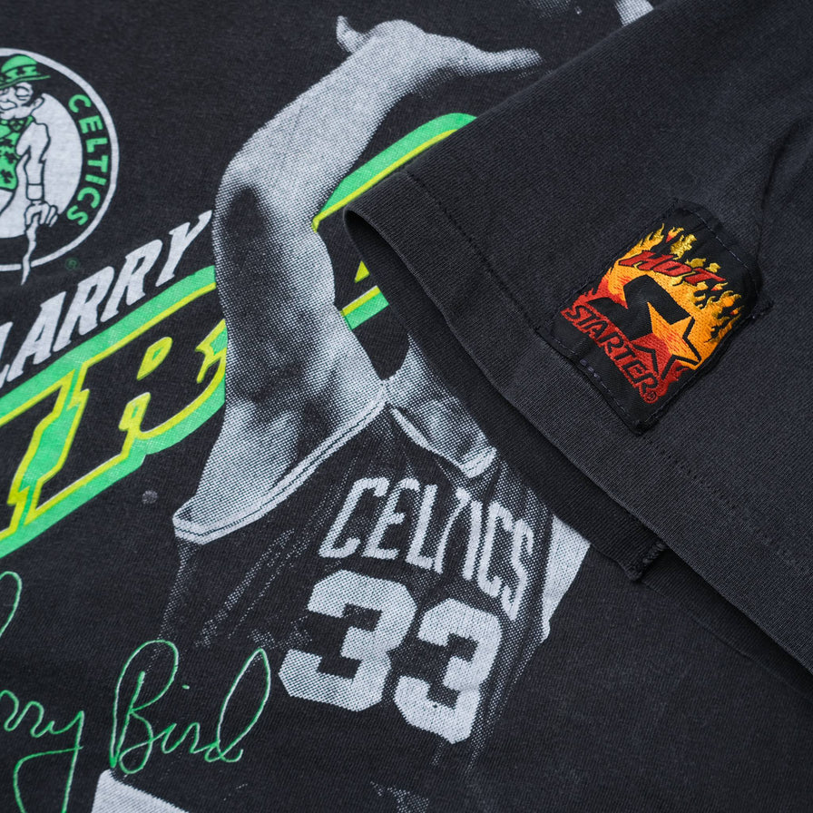 Vintage Starter Larry Bird T-Shirt XLarge