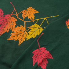 Vintage Leaves Sweater Medium