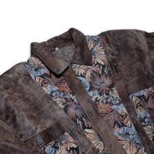 Vintage Leather Floral Jacket Medium / Large - Double Double Vintage