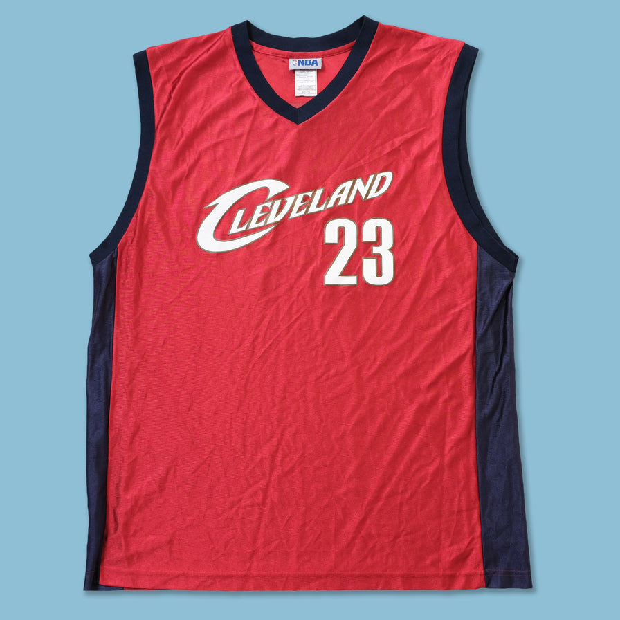 Lebron James Cleveland Cavaliers Jersey XLarge Double Double Vintage