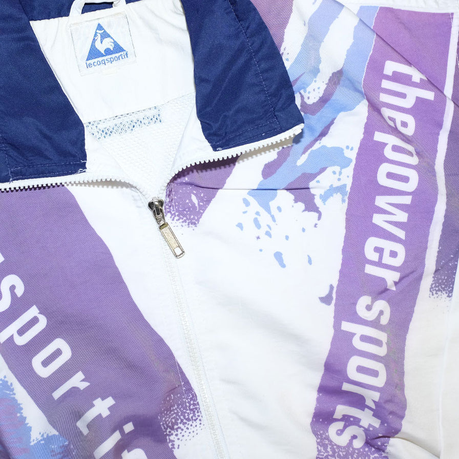 Vintage Le Coq Sportif Track Jacket Large