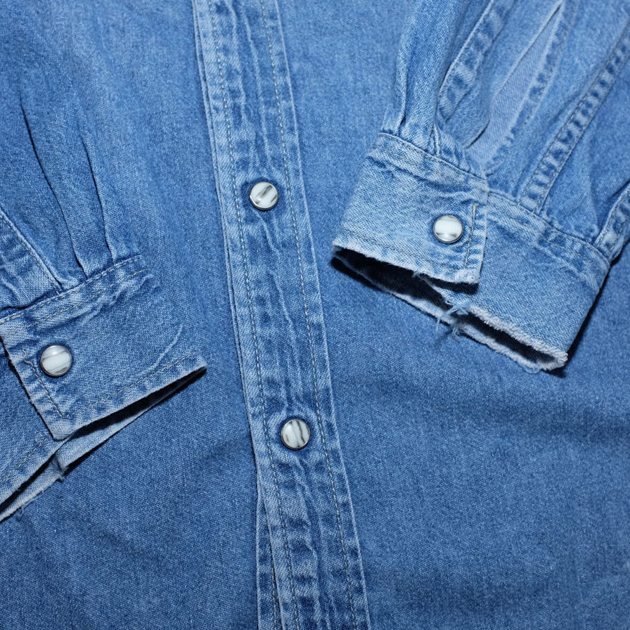 Vintage Levis Denim Shirt Large - Double Double Vintage