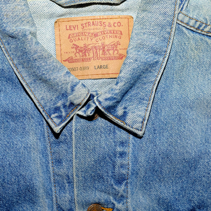 Vintage Levis Denim Jacket Large - Double Double Vintage