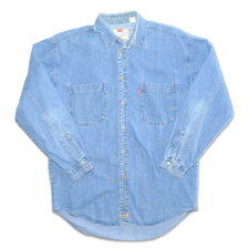 Vintage Levis Denim Shirt XLarge - Double Double Vintage