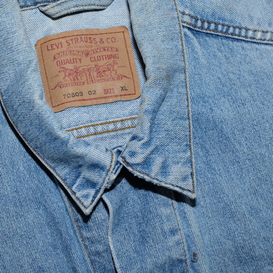 Vintage Levis Denim Jacket Large / XLarge - Double Double Vintage