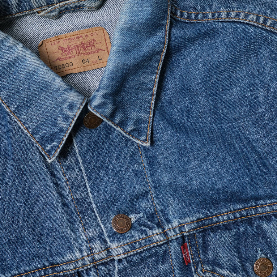 Vintage Levis Women's Denim Jacket Large