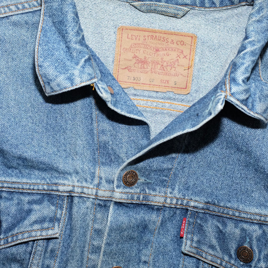 Vintage Levis Denim Jacket Small - Double Double Vintage