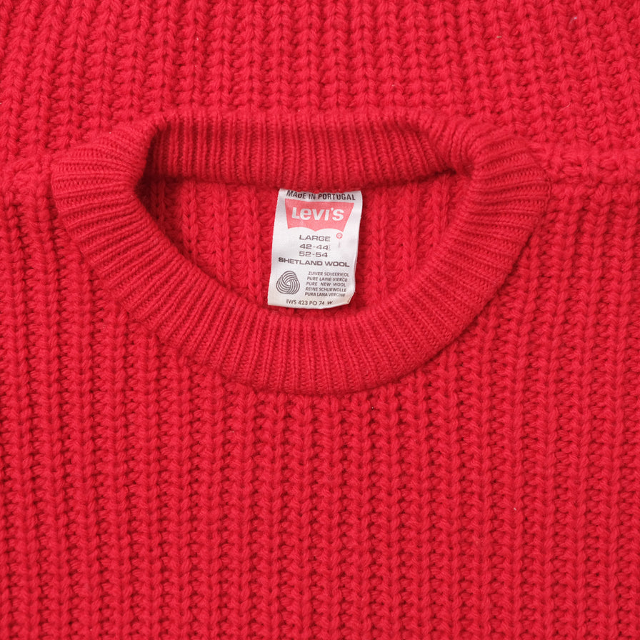 Vintage Levis Knit Sweater Large