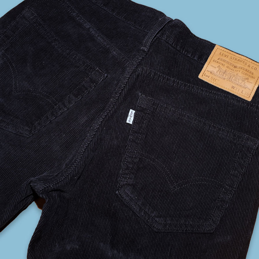 Levis Corduroy Pants 31 30 Double Double Vintage