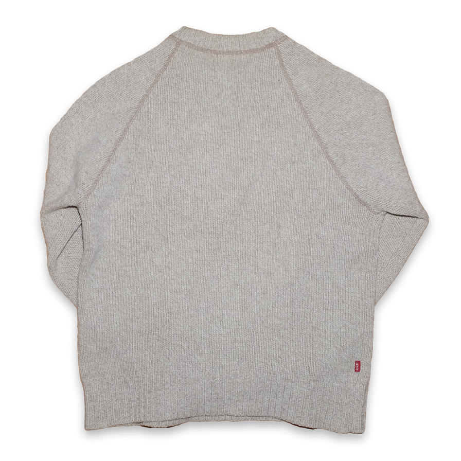 Vintage Levis Wool Sweatshirt Small - Double Double Vintage