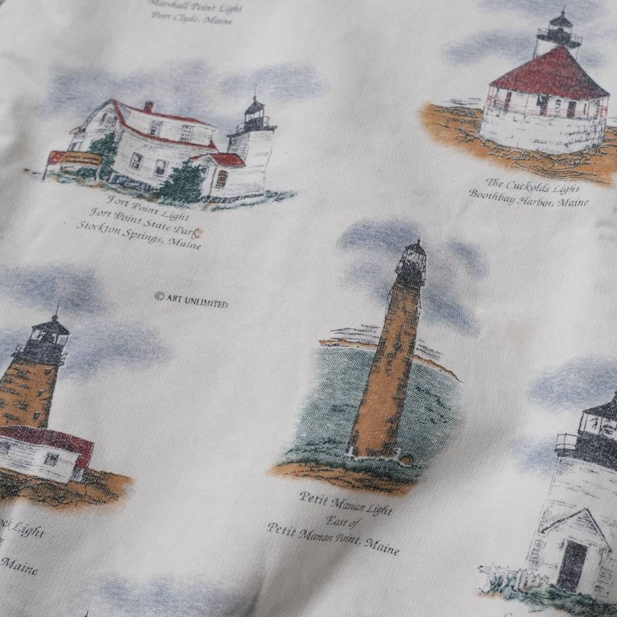 Vintage Lighthouse Sweater Medium / Large