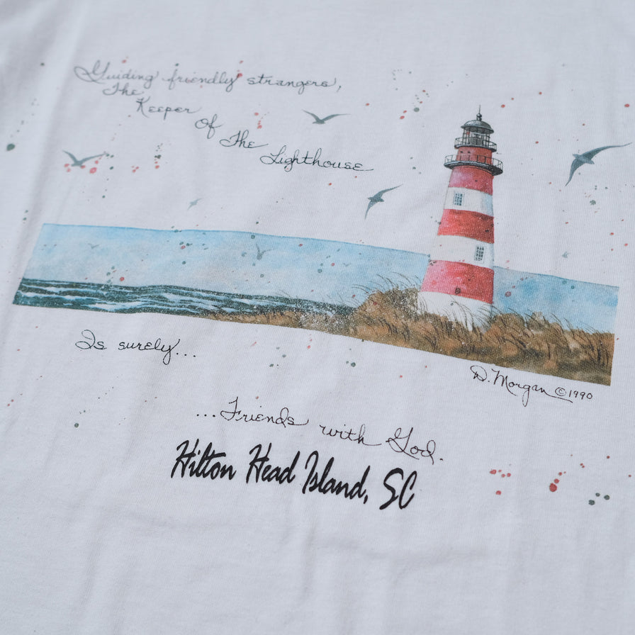 Vintage 1990 Hilton Head Islands T-Shirt Large