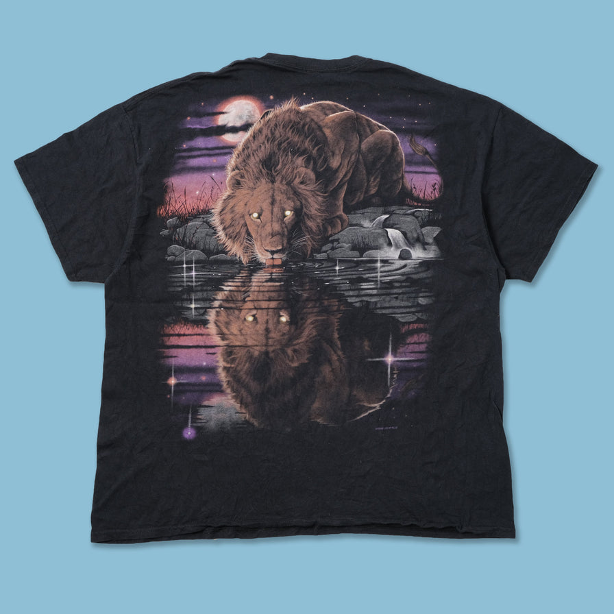 Vintage 1998 Liquid Blue Lion T-Shirt XXL